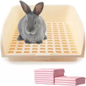 0개의 PCS 소변 패드가 아마쿤 7 x3 초대형 토끼 쓰레기통 탈착식 그리드가 하이사이드 스틱 쥐 페럿 작은