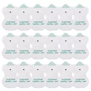 TENS 유닛 패드 업그레이드된 끈적끈적한 전극 젤과 비자극 패치가 포함된 재사용 가능한 라텍스 프리 교체