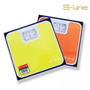 에스라인150 아날로그체중계 기계식 바늘 슬림 체중계 몸무게 측정 저울 가정용