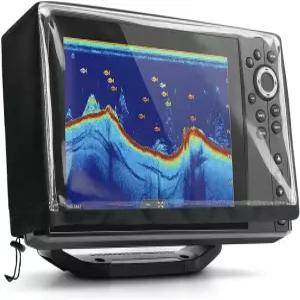 헬릭스 7 커버 - 허민버드 방수 및 방진 옥스포드 패브릭과 호환되며 투명 디스플레이 깊이 피쉬 파인더