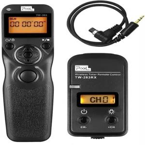 픽셀 타이머 셔터 릴리스 TW283-N3 캐논 5D Mark III IV 6D 7D II R5C 50D 40D D60 D30 1DX MarkII