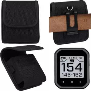 부시넬 팬텀 3 골프 GPS 거리 측정기 케이스 벨트 클립이 있는 프로텍션 나일론 파우치 홀스터 핸드헬드