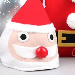빨간코 크리스마스코스프레 파티햇 산타모자