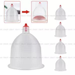 건강 관리를 위한 5개입 일회용 마사지 컵 플라스틱 진공 흡입 미용 스파 도구 펌프 기기