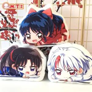 이누야샤 쿠션 애니 인형 낮잠 베개 배게 캐릭터