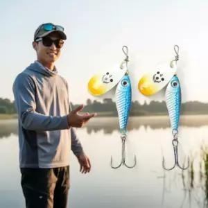 배스 낚시 스피너베이트 20g 3개 세트 싱킹 루어 채비 훅 포함