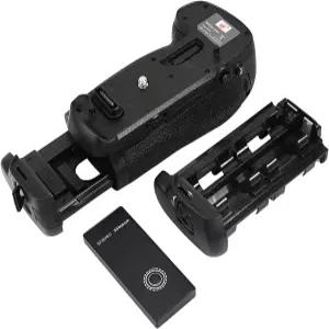 니콘 D850 디지털 카메라와 호환되는 DSTE MB-D18 수직 배터리 그립 EN-EL15 ENEL18A와 함께 작동(배터리