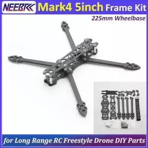 마크4 5인치 FPV 카본 파이버 프레임 키트 5mm 암 포함 장거리 프리스타일 RC 레이싱 드론 쿼드콥터 DIY