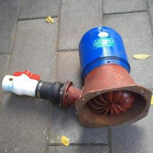 5000W 10KW 유압 터빈 발전기 고출력 7-25M 수력 전자석 전체 구리 코어