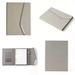 스타일 마그네틱 다이어리형 노트 A5 그레이 직장인다이어리 바인더다이어리 업무용다이어리