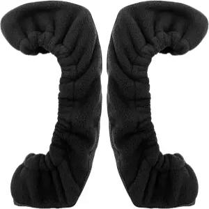 스 스케이트 블레이드 커버 하키 피겨 및 위한 두꺼운 가드 블랙