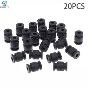 RC 드론 비행 컨트롤러에 대 한 25PCS 방진 고무 충격 흡수기 공 짐벌 댐핑