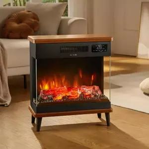 난로 벽난로 감성 대형 불멍 수증기 화목 실내 주물