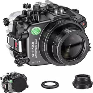 다이빙 서핑 조정 스키 A7C-2 A7C II를 위한 E 10-18mm F4 OSS IPX8 40m/130피트 최대 잠수 깊이 방수