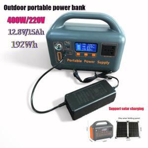 야외용 이동식 전원 공급 장치 400W 220V 긴 배터리 수명 192Wh 캠핑 팬 및 소형 기기용