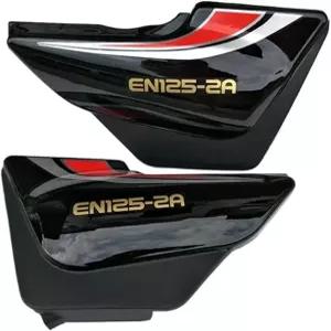 스즈키 EN125용 모터사이클 사이드 윈드 윙 플라스틱 커버 2A 우측 좌측 페어링 부품 세트 배터리 패널