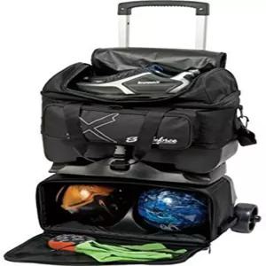 신발 수납공간이 있는 KR 스트라이크포스 하이브리드 X 포 볼 롤러 보울링 백