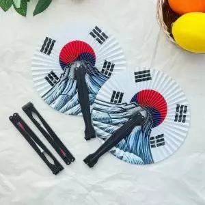 태극기부채 태극문양 접이식 손부채 LM-0690