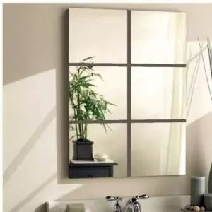 [골드스마일]거울스티커 미러 타일 욕실 침실 3D 데칼 DIY