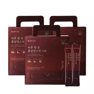 서울약사신협 선물세트 대용량 하루 한 포 홍삼정스틱100 10g 100개입 3개
