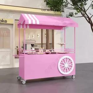 푸드트럭 이동식 푸드카 커피트럭 커피 다기능 카트 노점 밥차 트레일러 카페 포장마차 야시장 스낵차 디저트차 커피차 대여 출장용 야시장용 매대 이동식 손수레 야시장 가판대 홍보 차량