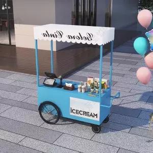 푸드트럭 이동식 푸드카 커피트럭 커피 다기능 카트 노점 밥차 트레일러 카페 포장마차 야시장 스낵차 디저트차 커피차 대여 출장용 야시장용 매대