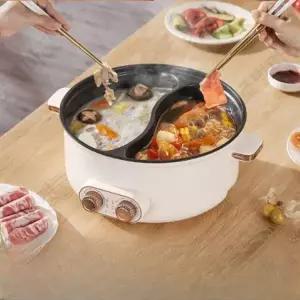 3단 멀티쿠커 다기능 3구 기숙사 원룸 캠핑 휴대용 여행용 전기 대용량 분리형 전기냄비 다기능 가정용 전기멀티쿠커 샤브샤브 라면포트 캠핑용 스텐휴대용 전기찜기