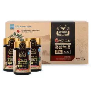 고려 홍삼 녹용 골드 250g X 4개