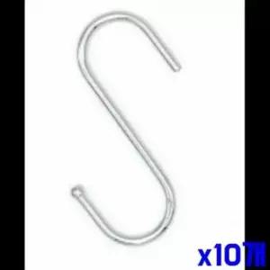 [생활] S자 세트 10개 넥타이걸이 고리 중형