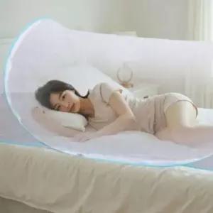 [SBD] 방충망 원형 아기방 원터치 모기장 휴대용 침대형