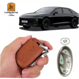 스마트키케이스 디올뉴그랜져 5버튼 키케이스 자동차 키커버 천연가죽