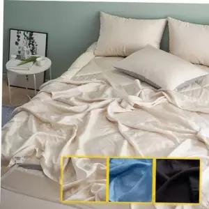 침구 TBZ J리빙 샤인 풍기인견 홑이불패드세트 Q 베이지