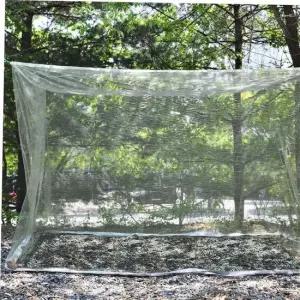 방충망 텐트 캠핑용 야외용모기장 9~10인용 모기장 원터치 사각 야외