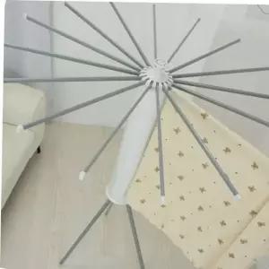 통풍구조 작은공간 이불빨래 우산형 빨래걸이 컴팩트사이즈 미니빨래건조대 접이식건조대