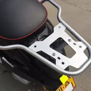 베스파 짐받이 캐리어 거치대 바이크 탑박스 블랙 오토바이