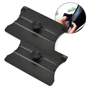 EHDIS 2/5개 하드 카드 스크래퍼 긁개 랩 비닐 스퀴지 정밀 절단 가이드 포함 자동차 틴팅 필름 설치 사인