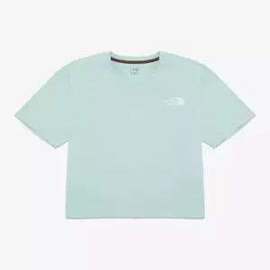 노스페이스 thenorthface NT7UR42B 여성 TNF 한글 반팔 라운드티MINT