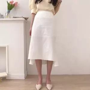 [핏예쁨 ] 여리여리 린넨 여름 언발 트임 롱 스커트_체리체리