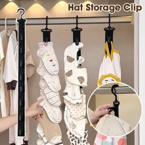 모자 보관 클립 4/8개 포함 야구 홀더 공간 절약형 옷장 걸이 가정용 완벽한 도구