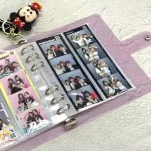 [문구/오피스] 퍼플 네컷 포토북 포토북 네컷 앨범 사진 앨범 인생사진 바인더 4x6