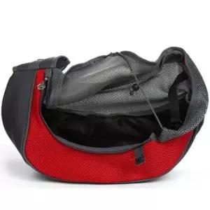 [반려] 애견가방 슬링백 레드 애견이동가방 애완견가방 강아지백 소형견가방 강아지산책가방