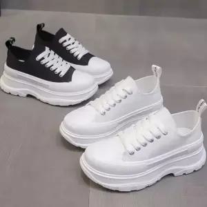 여성 키높이 운동화 스탠딩화 치어리더 심플 포인트 키높이 스탠딩화 치어리더 심플