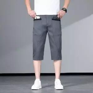 아이언하트 팬츠 남성용 남자 면 캐주얼 여름 편하게 디자인으로 루즈핏 레져 배기핏 7부 4포켓 KKE2