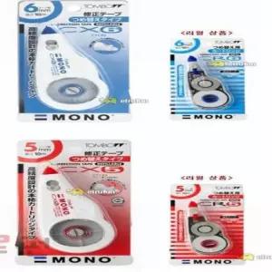 [문구/오피스] 수정 테이프 블루 리필 10개 글씨수정테이프 문구화이트 화이트