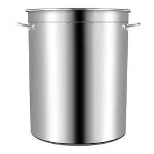 육수 식당 대형 식당용 대용량 스텐 사골 냄비 군대 큰냄비