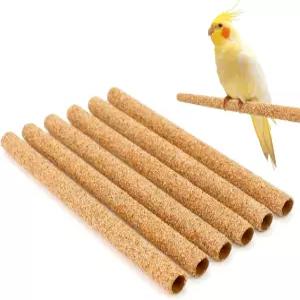 새장용 25pcs 모래 농어 커버 - 잉꼬 러브버드 앵무새 카나리아 및 작은 위한 사포 랩