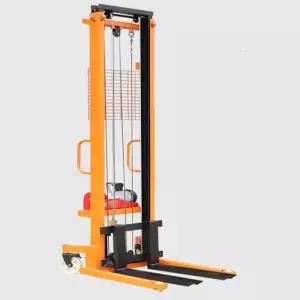 유압 자동 포크형 스태커 공장 전동 리프트 파레트 지게차