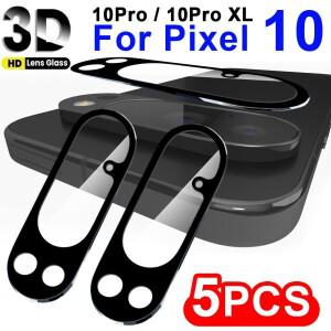 1-5피스 HD 카메라 렌즈 유리 구글 픽셀 10 프로 XL 백 안티 스크래치 프로텍터 픽셀10용 3D 풀 커버 강화