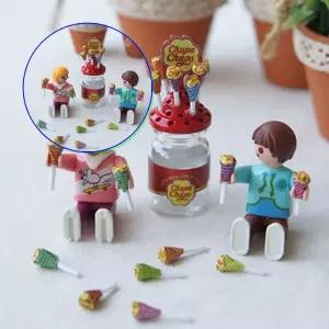 쌍문상회 지금 필요한 미니어처 데코소품 가짜음식 유리병에 담긴 리얼아트 시리즈 막대사탕