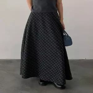 여사친 스커트 모직 빈티지 정장 형 랩 BE1